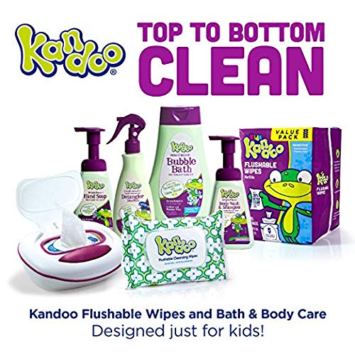 Kandoo Sensitive Flushable Wipes, 50 sheets, 3 count