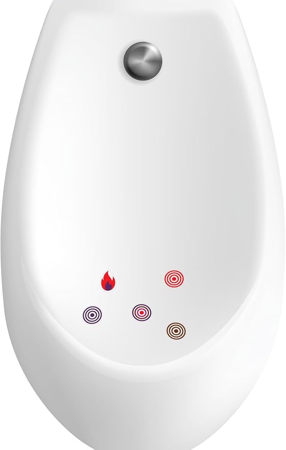 Color Change Bullseye Toilet Target Stickers with Applicator Tool for Potty Training & Toilet Training. Color Changing When Wee Hits the Target, Then Returns to Normal When Toilet is Flushed.