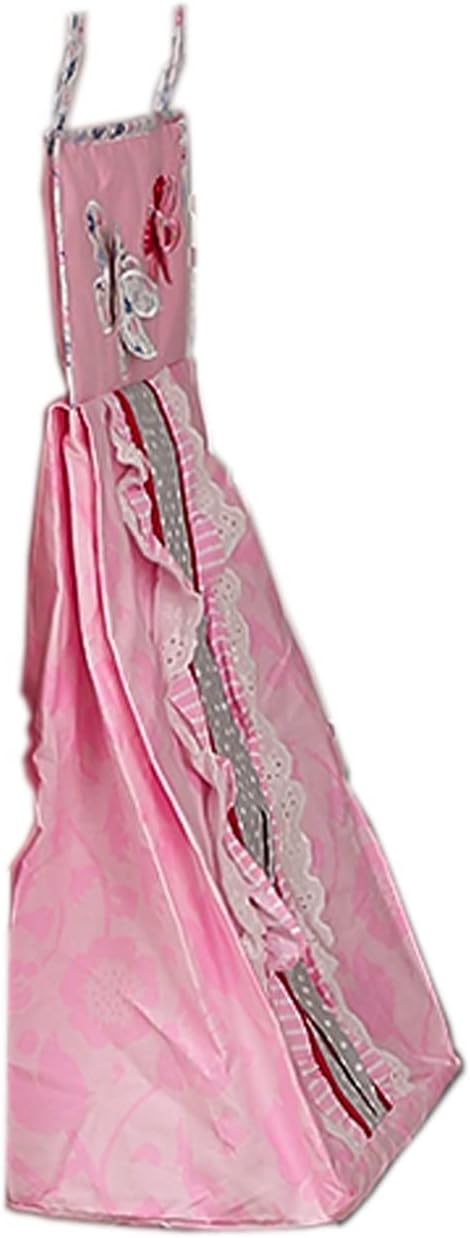 100% Cotton Butterfly Diaper Stacker Storage 1 PC Lovely Pink 3 D Butterfly Crib Diaper Organizer (Pink Butterfly Diaper Stacker)
