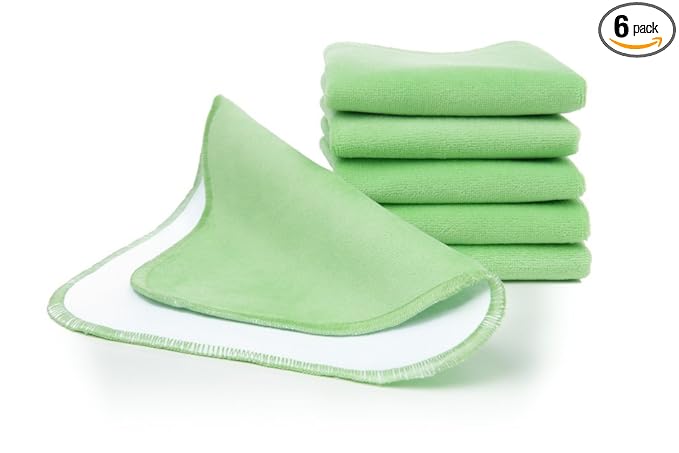 Buttons Velour Baby Wipes - 6 Pack