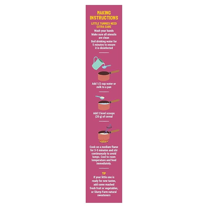 Slurrp Farm Sathu Maavu Baby Cereal | Wholesome Multigrain Mix with Almonds, Lentils & Millets | No Added Sugar or Milk | Easy to Cook & Digest | 7.05 Oz (200g)