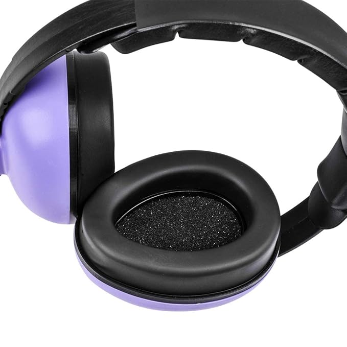 Noise Cancelling Headphones for Kids, Babies Ear Protection Earmuffs Noise Reduction for 0-3 Years Babies, Toddlers, Infant (Purple)