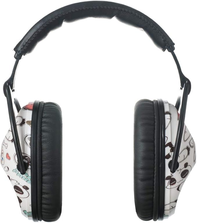 Kids Hearing Protection,25dB NRR Noise Reduction,Sound Proof for Kids,Toddler,Safety Earmuffs for Concert,Airplane,Autism,Monster Jam,Travel,School- Panda