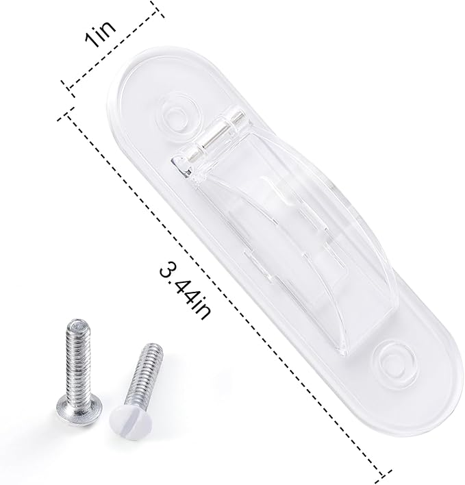 Wall Switch Guard, Childproof Light Switch Cover Guard | Toggle Style | Light Switch Protection | Lock Toggle Switch in On or Off Position | 8 Pack, Clear