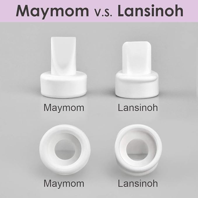 Maymom Pump Valve for Lansinoh Breast Pumps Signature Pro/Smartpump/Manual Breast Pumps. Replace Lansinoh Pump Valves.