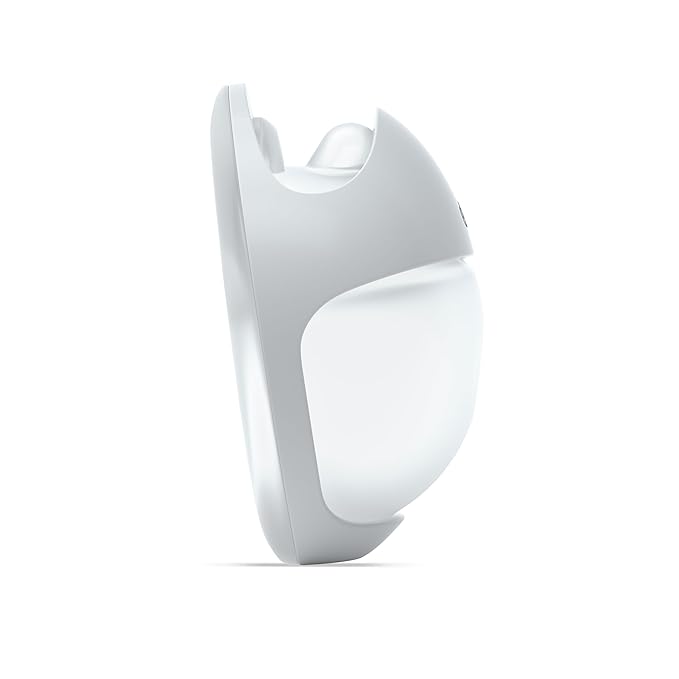 Elvie Curve - Manual Wearable Breast Pump - Hands-Free, Kick-Proof, Portable Silicone Pump that Can Be Worn in-Bra for Gentle, Natural Milk Expression - Breast Feeding Essentials
