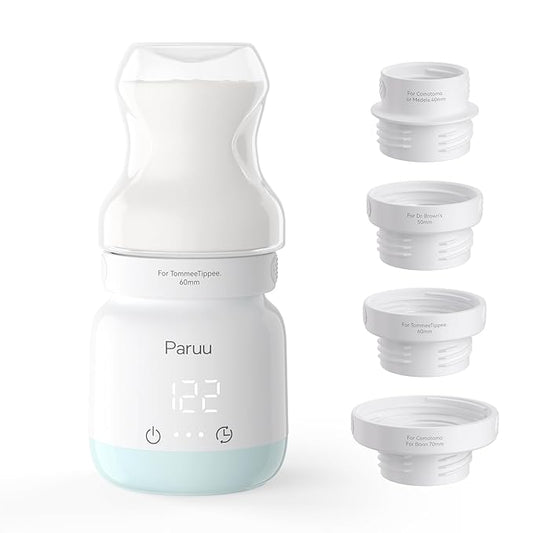 Paruu Bottle Warmer, Mini Portable Bottle Warmer for Outing & Travelling