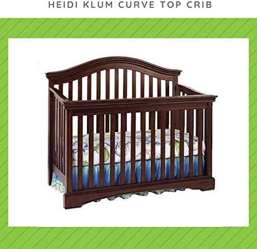 Full-Size Conversion Kit Bed Rails for Heidi Klum Truly Scrumptious Convertible Cribs - Solid Wood Rail - Toddler and Adult Bed Rail for Full-Size Beds - Essential Nursery & Baby Furniture (Sienna)