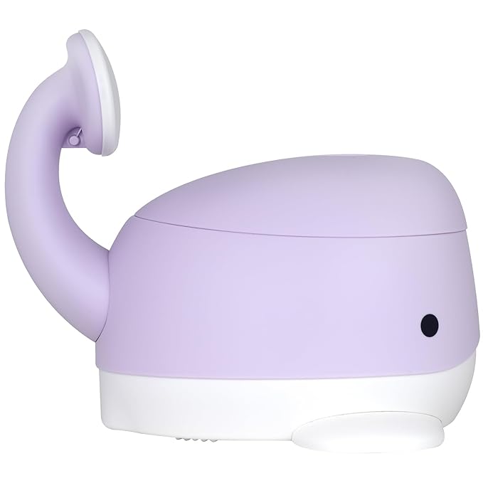 Kindsgut Whale Potty Training Toilet – Ergonomic Toddler Potty for Boys & Girls, Designed in Germany, Non-Slip & Easy Clean, Lilac