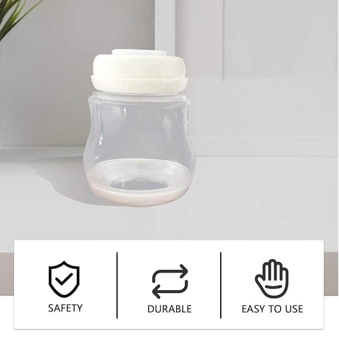 FAVOMOTO 1 Set 12pcs Milk Storage Cup Seal Bottle Sealing Discs Bottles Bottle Sealing Disk Breastmilk Bottles Sealing Discs for Jars Tippee White Food Grade Silicone