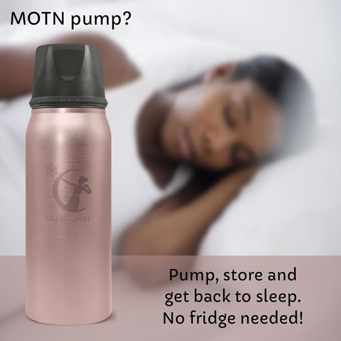CERES CHILL OG Breastmilk Chiller & Warmer – 12–34oz Portable Breast Milk Cooler, Storage & Baby Bottle for Travel, Work or On-The-Go – Pump Compatible Container – in Plain Sight Camo