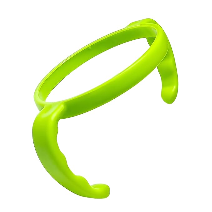 Bottle Handles Grip Compatible for Comotomo Baby Feeding Bottle (2 Count, Green)