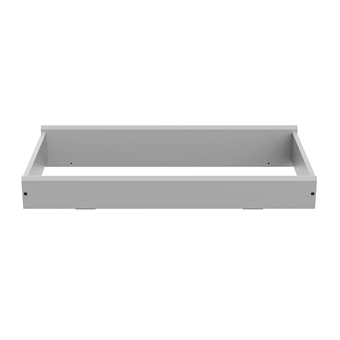 Storkcraft Nest Changing Topper with Nest 4-Sided Contoured Changing Pad - Pebble Gray