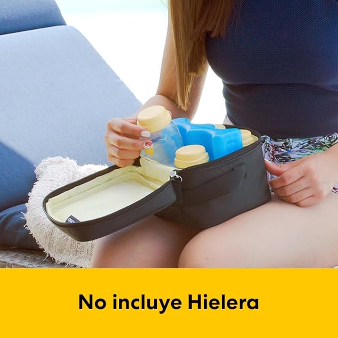 Medela Ice Pack for Breast Milk Storage, Contoured Shape Designed to Fit Breastmilk Bottles, for On The Go or Traveling Moms