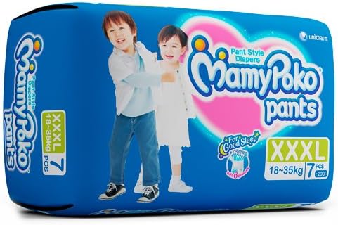 MamyPoko Pants Extra Absorb Diapers, XXXL (Pack of 7)