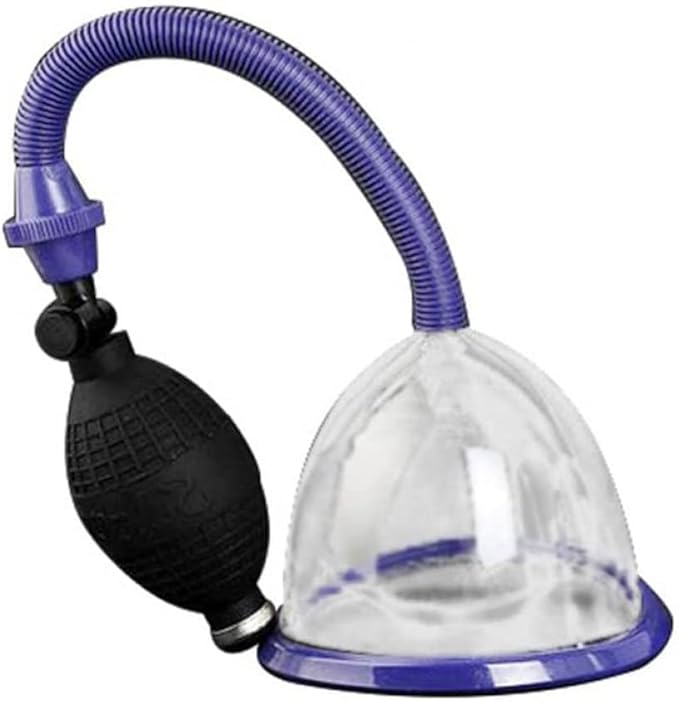 Manual Breast Pump, Manual Breastfeeding Pump, Food Grade Silicone for Breastfeeding, Adjustable Suction, Suitable for B/C Cup Women, Large