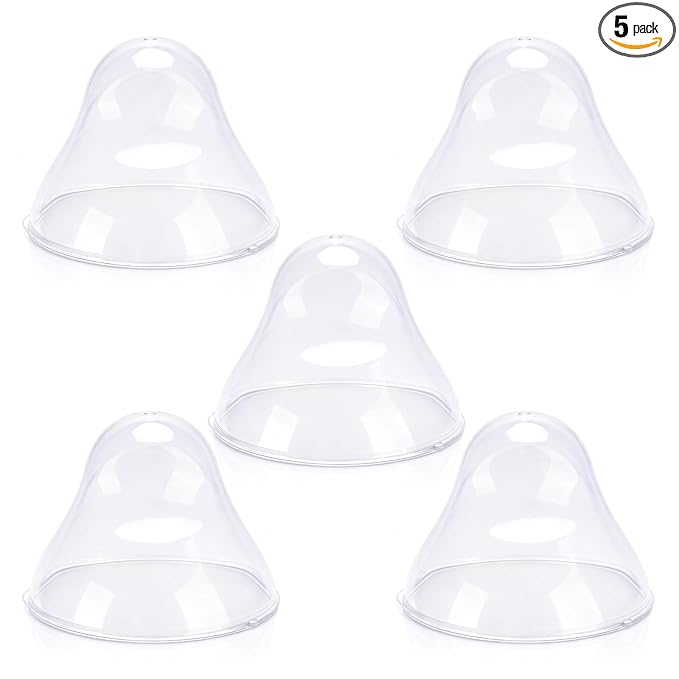 5 Pack Baby Bottle Lids Replacement for Tommee Tippee, Leakproof Seal Caps Replacement Designed for 5oz and 9oz Bottles for Travel and Daily Use Easy to Clean and Fill