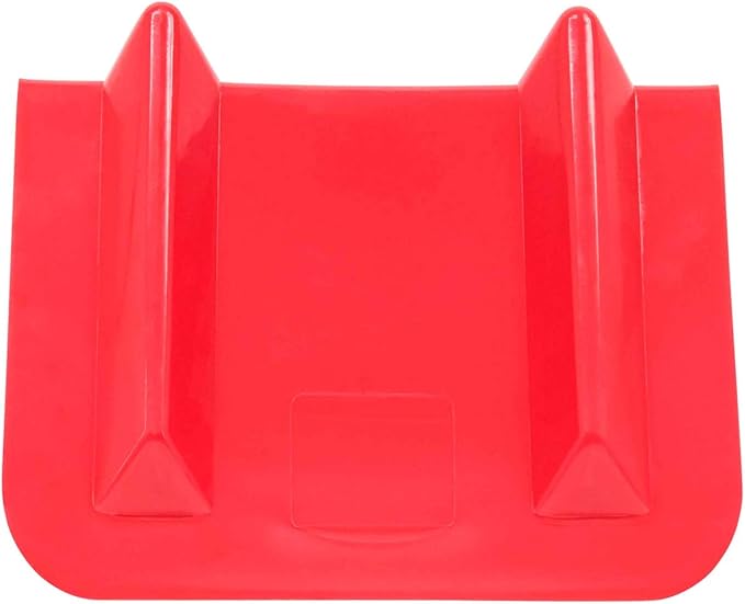 Mytee Products (20 Pack) V Edge Protectors Flatbed, 8" x 12", Red | Vee Shaped Plastics Corner Protectors for Cargo Loads | Tie Down Strap Guard for Winch, Ratchet Straps on Flatbed Truck Trailers