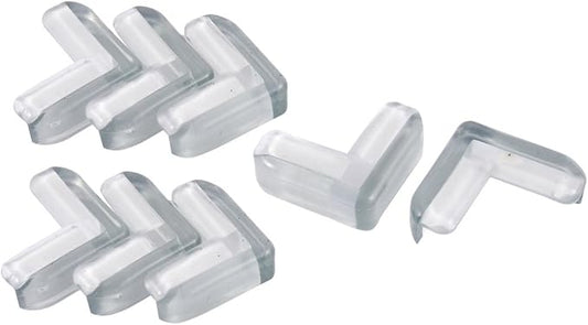 uxcell Furniture Glass Table Desk Cupboard Corner Guards Clear Cushion Cover Protector Bumper 8pcs