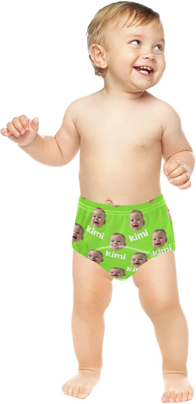 Joko Ivery 1 Fluorescent Green Custom Potty Training Pants Unisex Traning Potty Panty for Boys Girls Toddlers 3T 3Pcs