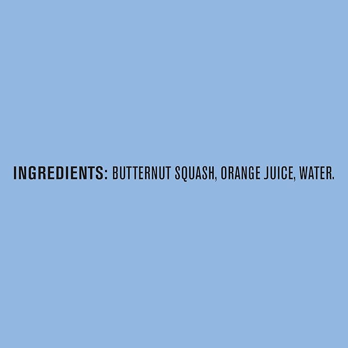 GERBER FOR BABY 2nd Foods Butternut Squash Orange 10x4oz