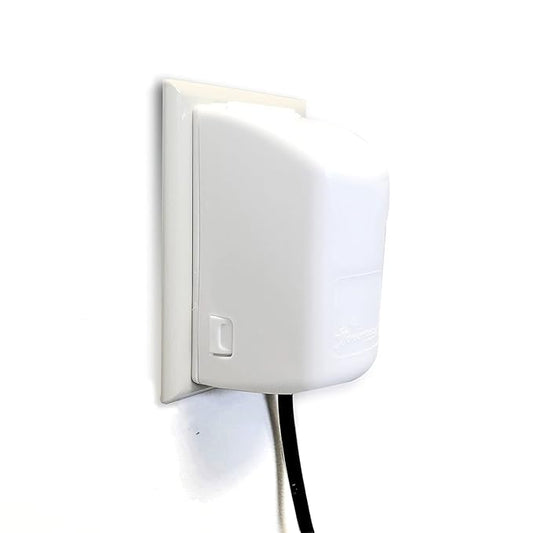Dreambaby Dual Fit Outlet Plug Cover - Electrical Socket Guard for Standard and Decora (4 Pack)