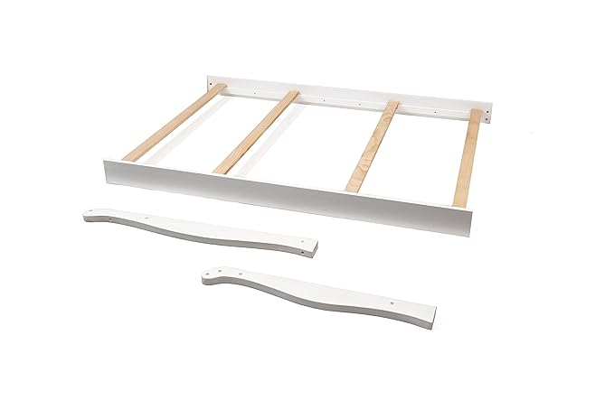CC KITS Full-Size Conversion Kit Bed Rails for Sorelle Crib & Changer Combos - Wood Rail - Toddler & Adult Bed Rail for Full-Size - Baby Furniture (Model #1105, Cherry - Tuscany Elite Crib & Changer)
