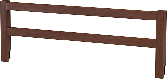 CC KITS Safety Guard Rail for Baby, Kids, and Children - Solid Wood Safety Bed Rail for Toddlers - Easy Installation - Premium Protection for Bunk, Twin, Full, Queen and King Size Beds - (Merlot)