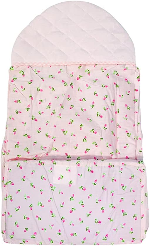 Pink Diaper Stacker Storage Bunny Crib Hanging Diaper Organizer Baby Girl 1 PC