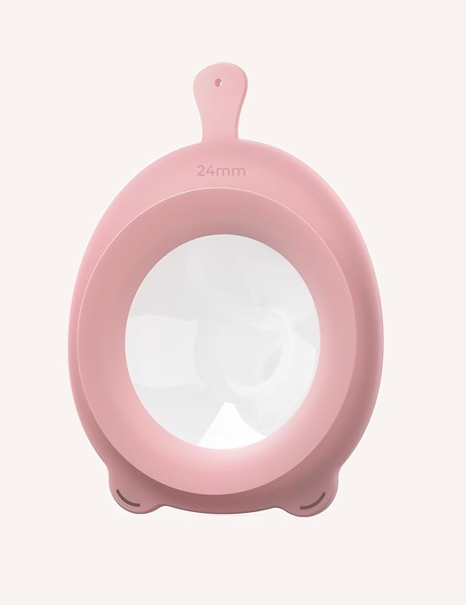 Momcozy Double-Sealed Flange 24mm Only for Momcozy V1 Pro/V2 Pro Breast Pump. Original V1 Pro/V2 Pro Breast Pump Replacement Accessories, 1PC (24mm)