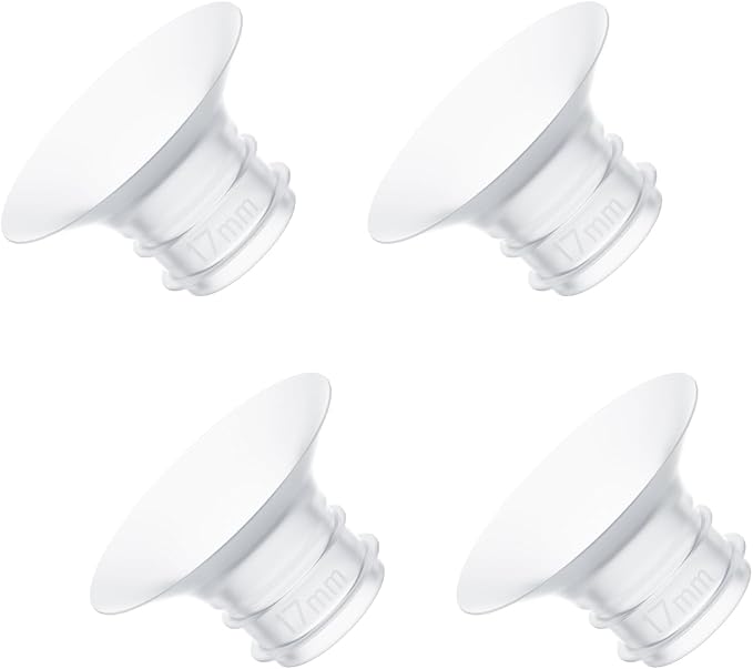 Momcozy Air 1 Inserts 17mm, Food-Grade Silicone & BPA Free, Original Breastfeeding Parts, 4 PCS