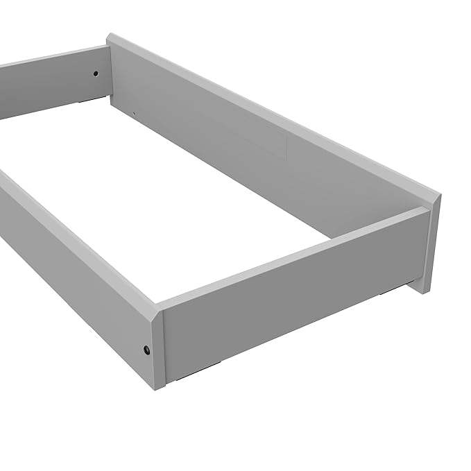 Storkcraft Nest Changing Topper with Nest 4-Sided Contoured Changing Pad - Pebble Gray