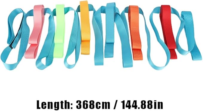 Joyzan Safety Walking Rope, Toddler Outdoor Walk Line Colorful Handles 12 Children 2 Teacher Short Detachable Transition Wrist Leashes Guide Preschool Nursery Daycare Teacher School Kids Kindergarten