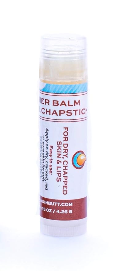 Punkin Butt Baby Teething Oil and Weather Lip Balm Bundle for Sore Gum Relief and Chapped Lips | All Natural, Organic, Safe for Infants, Chemical-Free | 2 Oz Oil