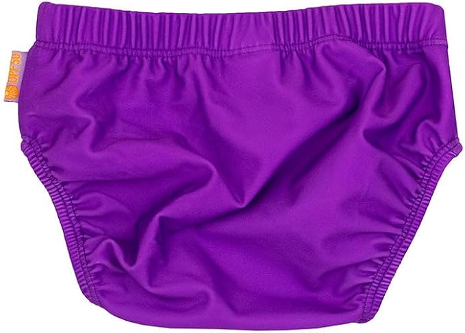 ZOOCCHINI Baby & Toddler Pack of 2 Reusable Swim Diapers – Waterproof with UPF 50+ Sun Protection, Chlorine & Salt Water Resistant, Leakproof Design, Mermaid - 24-36 Months