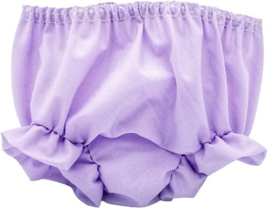 I.C. Collections Baby Double Seat Diaper Cover with Ruffle Edging (Style 163)