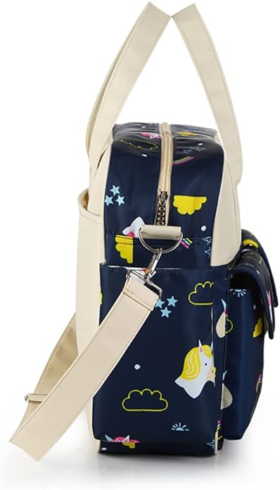 Kamay's Mummy Shoulder Bag Diaper Bag Chic Nappy Changing Bag Tote/Messenger Style Large with Changing Mat, Adjustable Straps