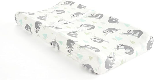 Lush Decor Hygge Sloth Soft & Plush Changing Pad Cover, 32" x 16" x 5", Gray