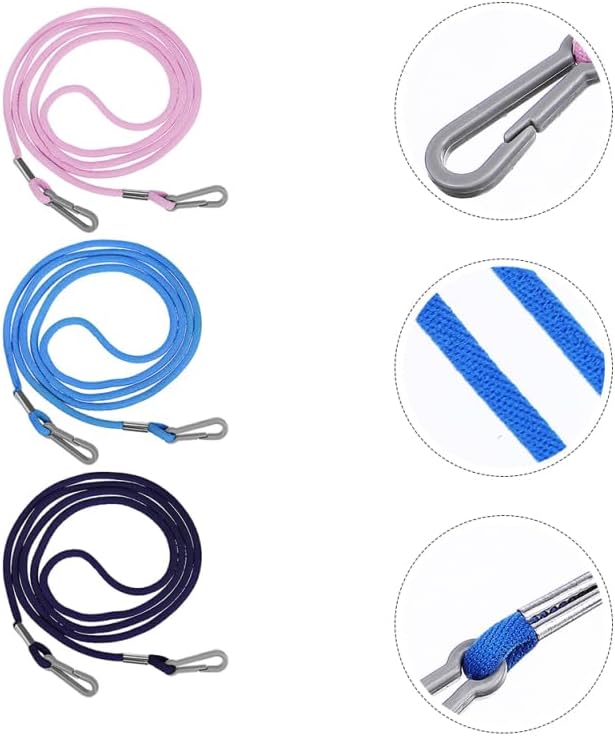 BESPORTBLE 3pcs Glove Leash Mitten Clips Mitten Lanyard with Clips for Glove Holder Gloves Strap for Toddlers and