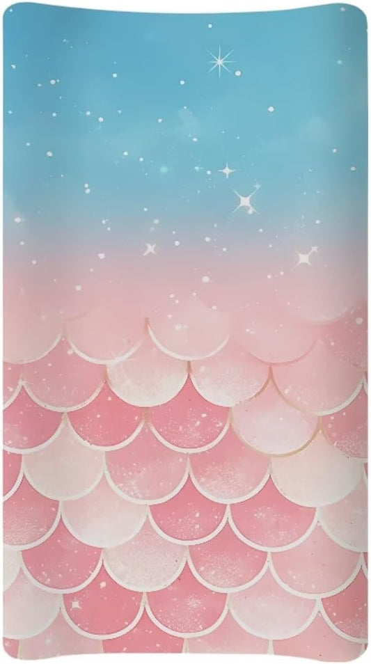 Changing Pad Covers for Boys Girls Carddle Sheet Set for Baby Boys Girls Breathable & Washable Cover