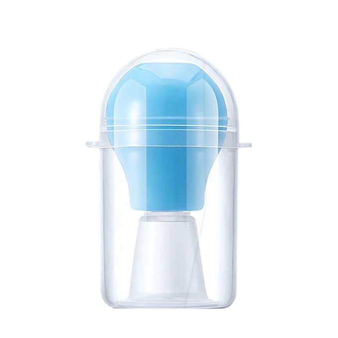 Manual Nipple Corrector for Inverted Nipples Flat Nipple Puller Suction Cup Short Nipple Sucker for Flat Nipples Nipple Corrector Suction for Breastfeeding Suction