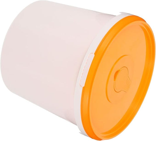 GLEAVI Portable Baby Wipe Dispenser Bucket with Easy Pull Lid Refillable Travel Wipes Container for Car Home Office Compact 7.67X7.67X7.08 Inch Wipes Storage Holder