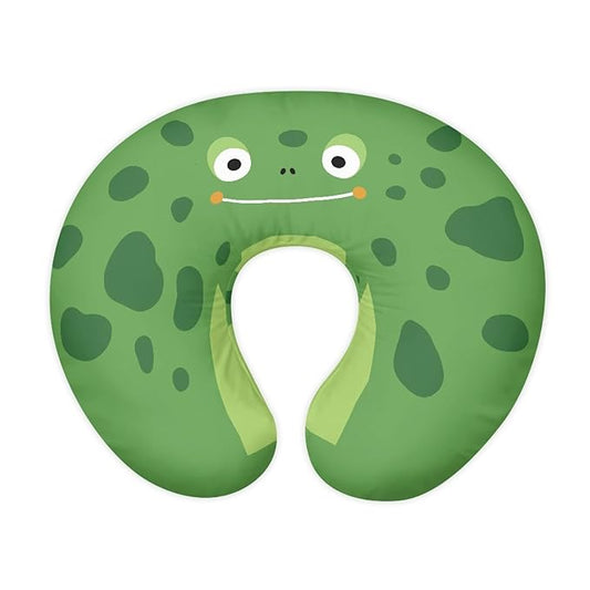 Forchrinse Cartoon Frog Nursing Pillow Cover for Baby Boys Girls,Soft Stretch Nursing Pillows Slipcover Soft Breastfeeding Nursing Pillow Slipcovers for Breastfeeding Moms