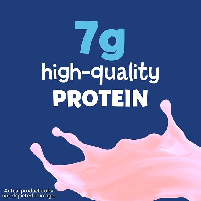 PediaSure Grow & Gain with Immune Support, 27 Vitamins & Minerals for Kids, 7g Protein, Non-GMO, Gluten-Free, Strawberry, 8-fl-oz Bottle, Pack of 24
