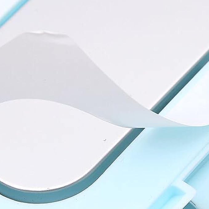 Baby Wipe Warmer Thermostat Temperature Double Layers Cover Portable USB Wet Wipe Heater Light Blue