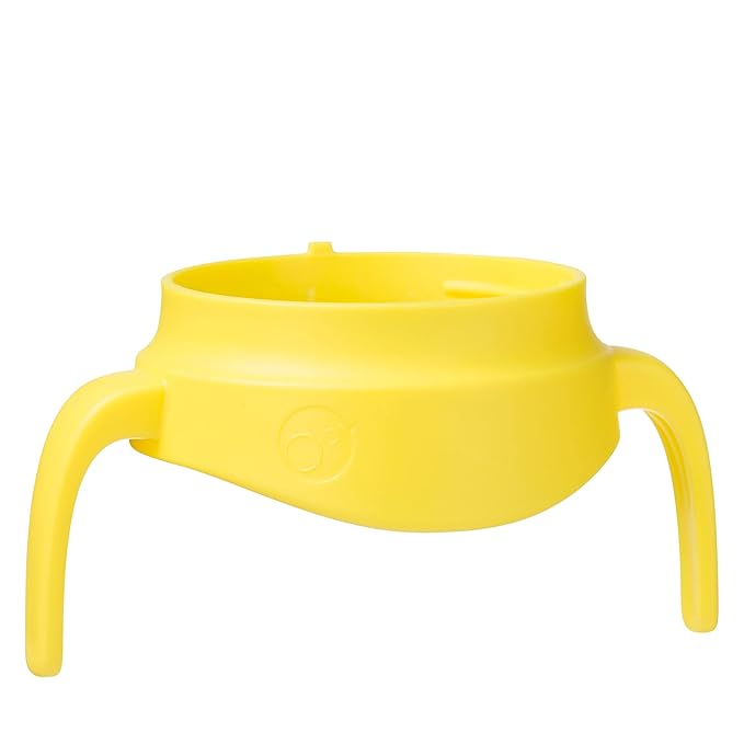 b.Box Insulated Food Jar with Spork for Toddlers | Easy Open Container for Toddlers | Stainless Steel, 5hrs + of Perfect temperatures | Dishwasher Safe, BPA Free (Lemon Sherbet, 11 oz)