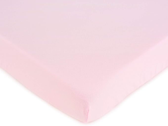 SheetWorld Fitted Baby Bassinet Sheet fits Papablic 2-in-1 Bonni Baby Bassinet 19 x 33, 100% Cotton Jersey, Hypoallergenic, Butter Soft, Baby Pink, Made in USA