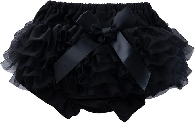 Infant Baby Girls Tutu Skirt Toddler Ruffled 𝐃iaper 𝐂overs Cute Lace Ruffled Tiered Bloomers Bubble Shorts Underwear