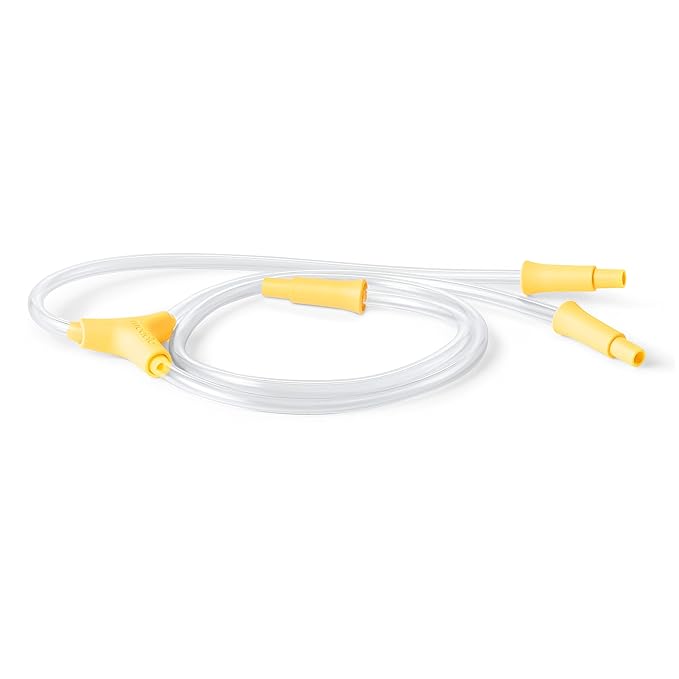 Medela Replacement Tubing for Pump in Style Maxflow Breast Pump and Quick Clean MicroSteam Bags for Bottles and Breast Pump Parts, 12 Pack