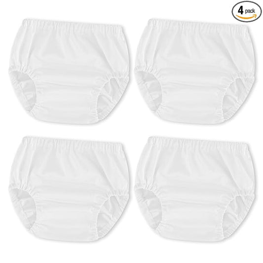 Joyo roy Plastic Underwear For Toddlers Diaper Covers For Girls Rubber Pants For Toddlers Cloth Diaper Cover Plastic Training Pants Baby Waterproof Diapers Rubber Underpants for Potty Training 4T